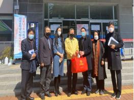 원광대 재학 중국인 유학생, 대학에 마스크 및 체온계 기증 기사 이미지