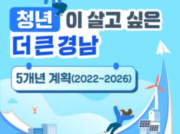‘청년이 살고 싶은 더 큰 경남 5개년 계획(2022~2026)’ 발표 기사 이미지